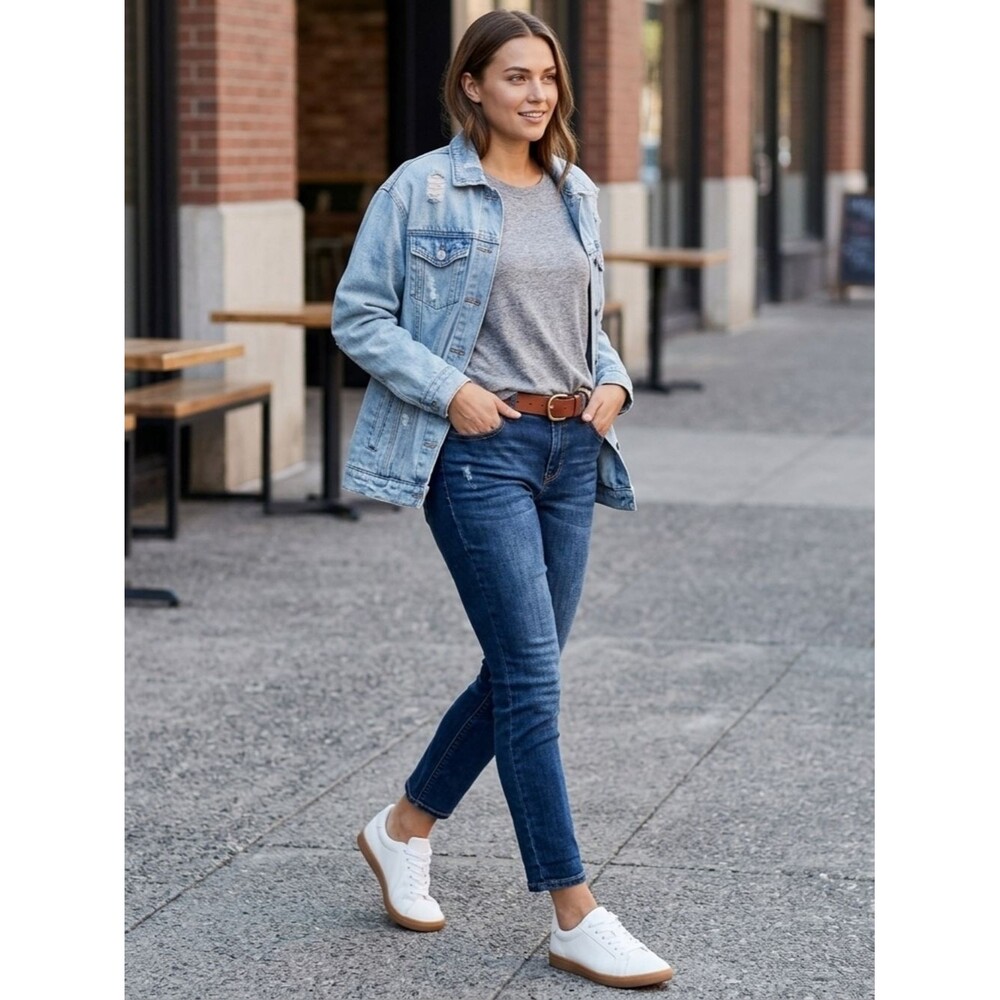 Hydraulic Women’s Hydra Lift Ankle Skinny Jeans Blue Denim Size 12